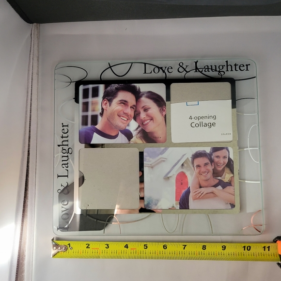 Love & Laughter 4 opening collage picture frame. - Picture 4 of 12
